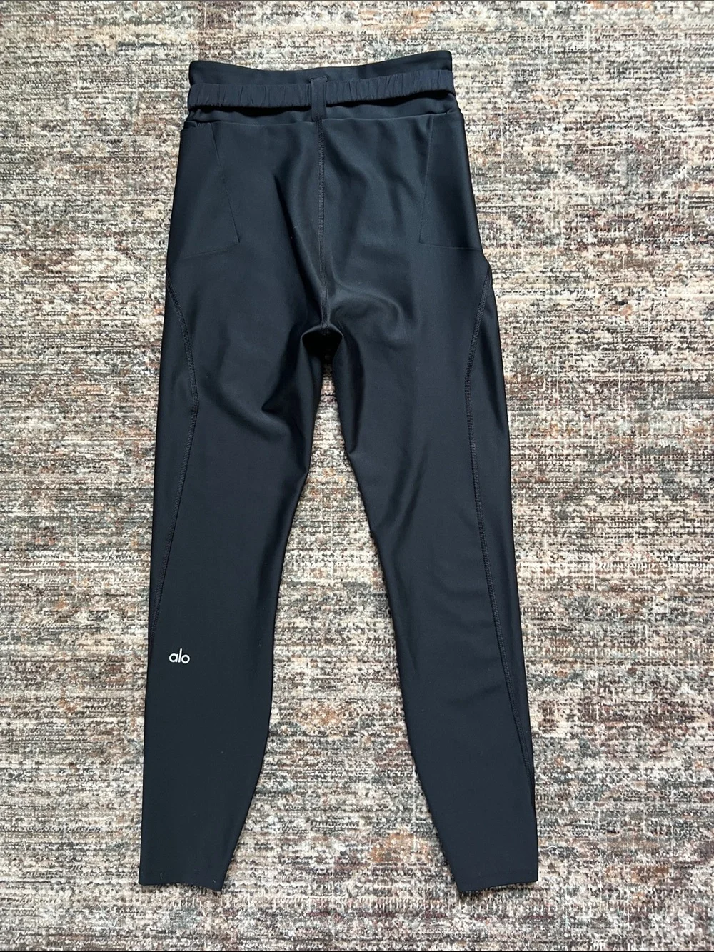 Alo Airlift Charmer High Waist 7/8 Leggings Black Size S